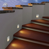 Indoor Outdoor Led Wall Lamp Footlight Recessed Corner Light Corridor Staircase Step Light