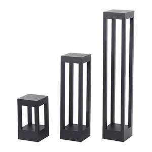 10W Square Landscape Lamp Waterproof Garden Lighting Outdoor LED Lawn Bollard Lights