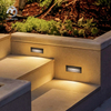 Recessed Rectangle Led Step Light 3W Stair Lighting Waterproof Outdoor Wall Light