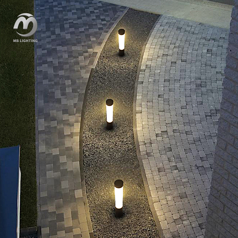 Outdoor Aluminum Lighting Pole Lights Waterproof Anti-rust Garden Light Park Aisle Decorative Lawn Lamps
