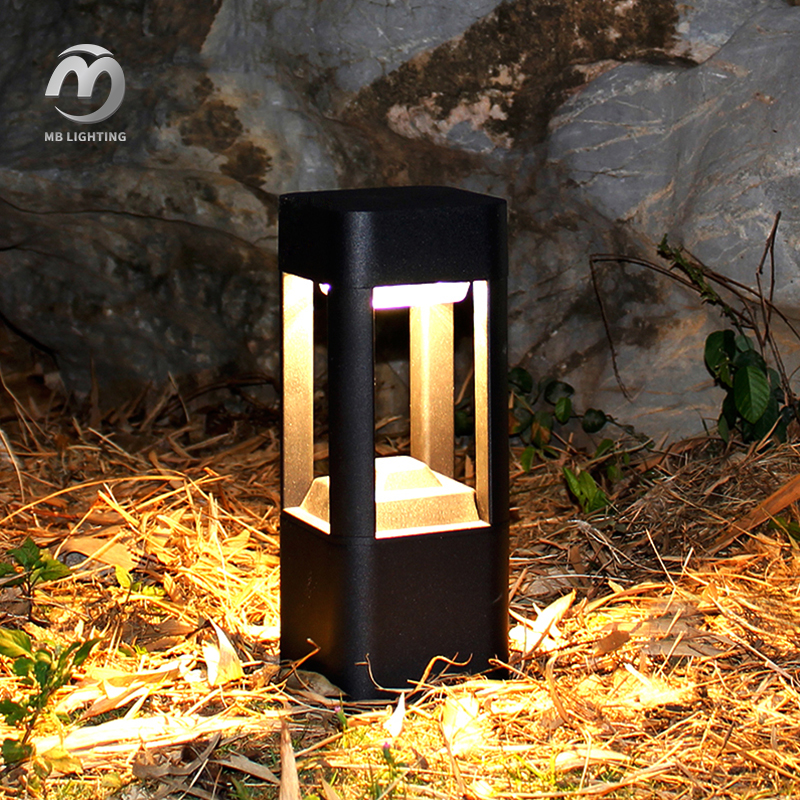 Waterproof Lawn Lights Landscape Pathway Garden Path Light Outdoor Led Solar Garden Bollard Light
