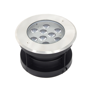 IP67 Waterproof Stainless Steel Floor Embedded Deck Underground Spotlight Outdoor Landscape LED Underground Light