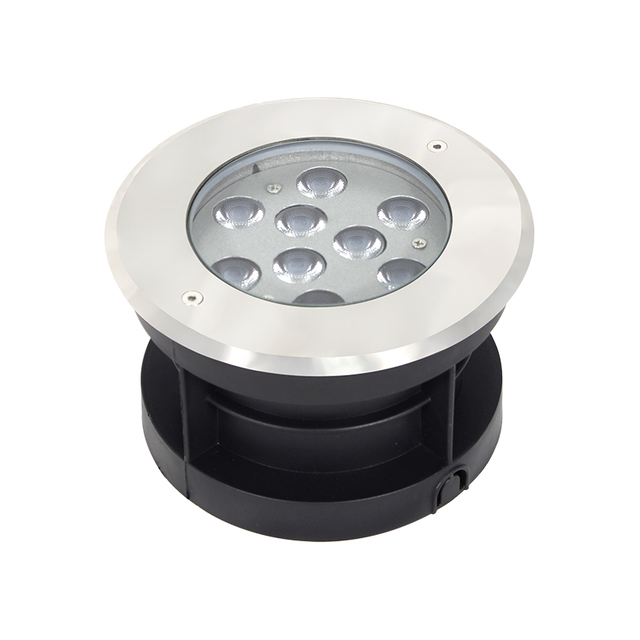 IP67 Waterproof Stainless Steel Floor Embedded Deck Underground Spotlight Outdoor Landscape LED Underground Light