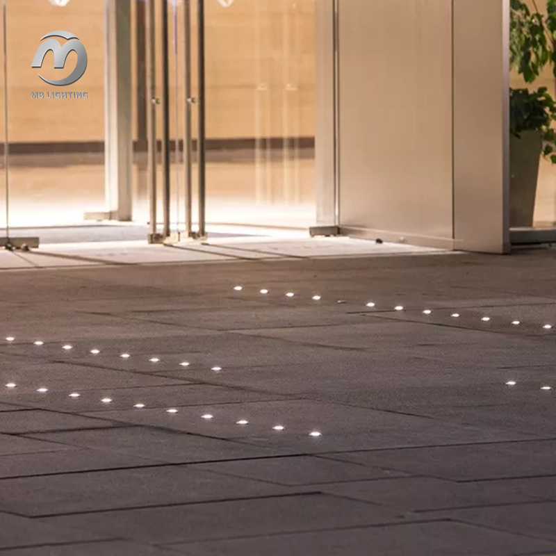Outdoor Underground Lighting Step Stair Led Inground Light Waterproof Recessed Deck Light