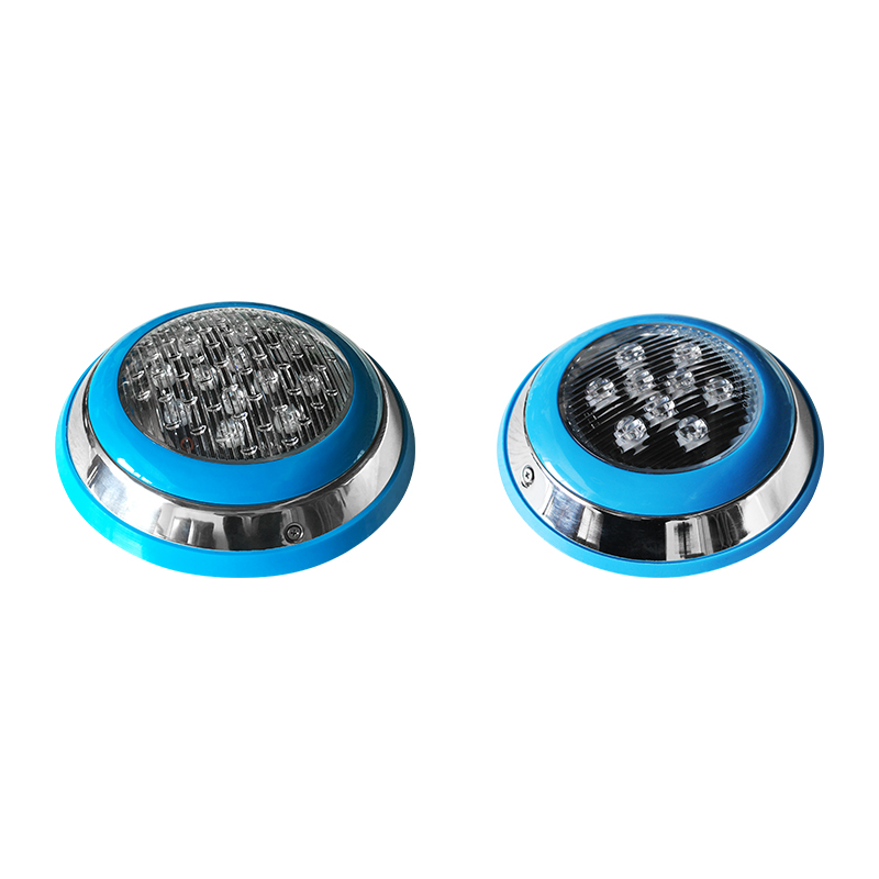 RGB LED Swimming Pool Lights Stainless Steel Wall Mounted Underwater Lights Landscape Pond Lighting