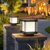 Modern Fence Deck Column Lamps Front Door Pillar Lamps Waterproof Landscape Outdoor Post Lights