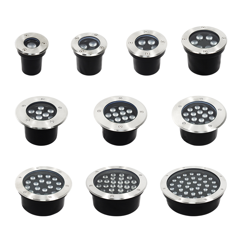 Waterproof Inground Uplight Outdoor Deck Garden Recessed IP65 Buried Lamp Pathway Led Underground Lights