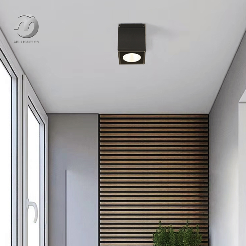 Modern Waterproof Spot Light Outdoor Led Ceiling Light Square LED Downlights