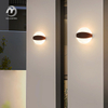 Balcony Villa Sconces Lights Up Down Round LED Porch Light Outdoor Waterproof Wall Lights