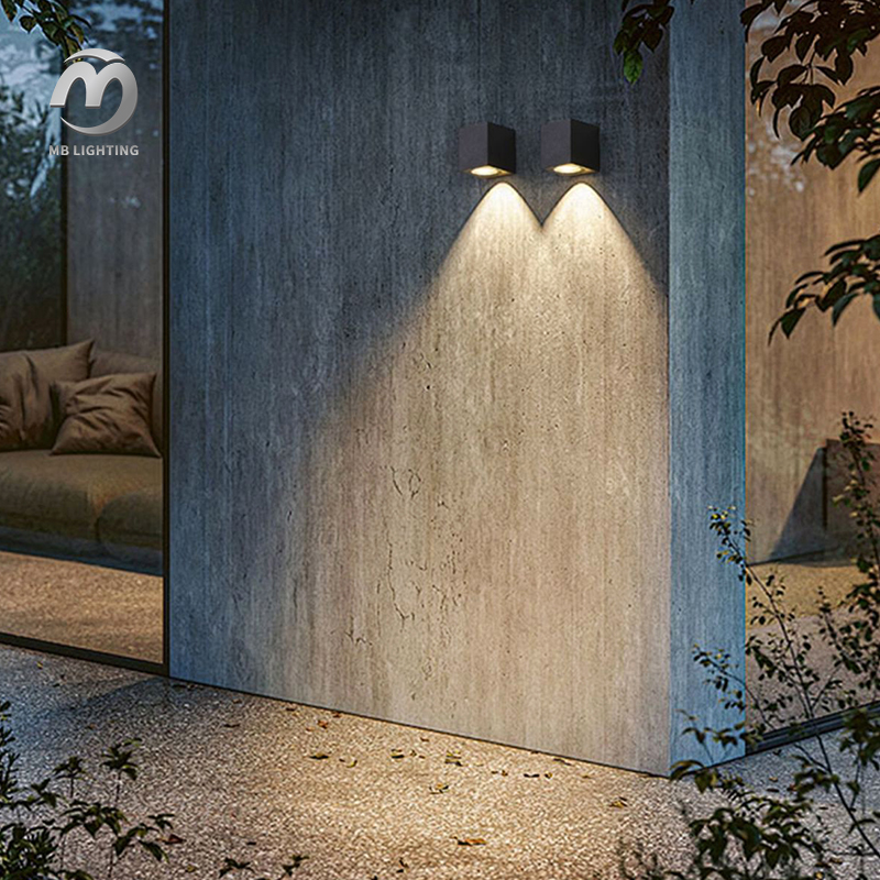 Modern Waterproof Wall Mount Lamp 5W Outdoor Led Wall Lights Garden Corridor Lights