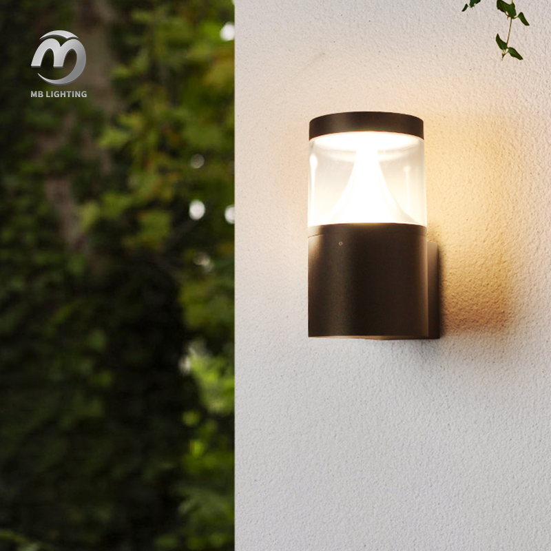 Waterproof Outdoor Lighting Aluminium Garden LED Wall Light Indoor Outdoor Sconce Light