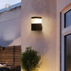 Aluminium Sconce Balcony Porch Light Garden Yard Decor Lighting Outdoor LED Wall Lamp