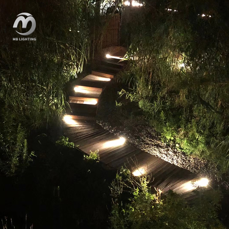 Outdoor Deck Walkway Spot Lights Waterproof LED Step Light Courtyard Corridor Staircase Lighting