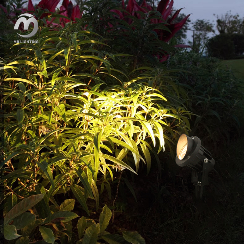 Aluminum LED Spike Light IP65 Waterproof Lawn Lamp Outdoor Garden Spot Lights