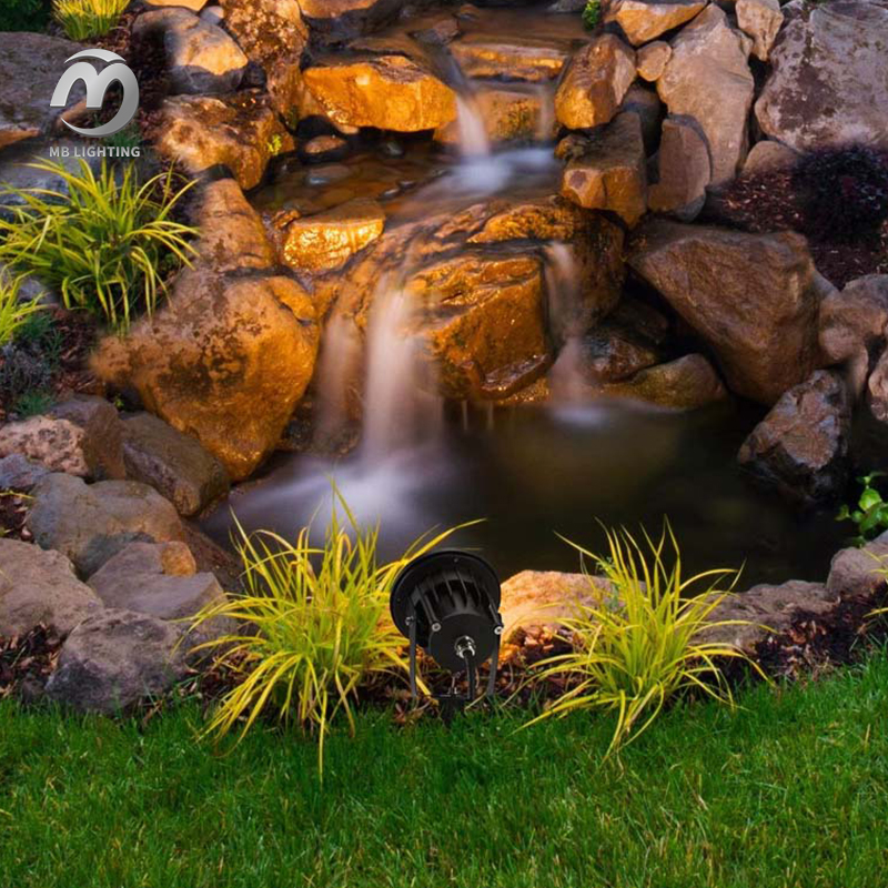 Pathway Garden Led Spot Light Decorative Landscape Lamp Outdoor Waterproof Spike Lights