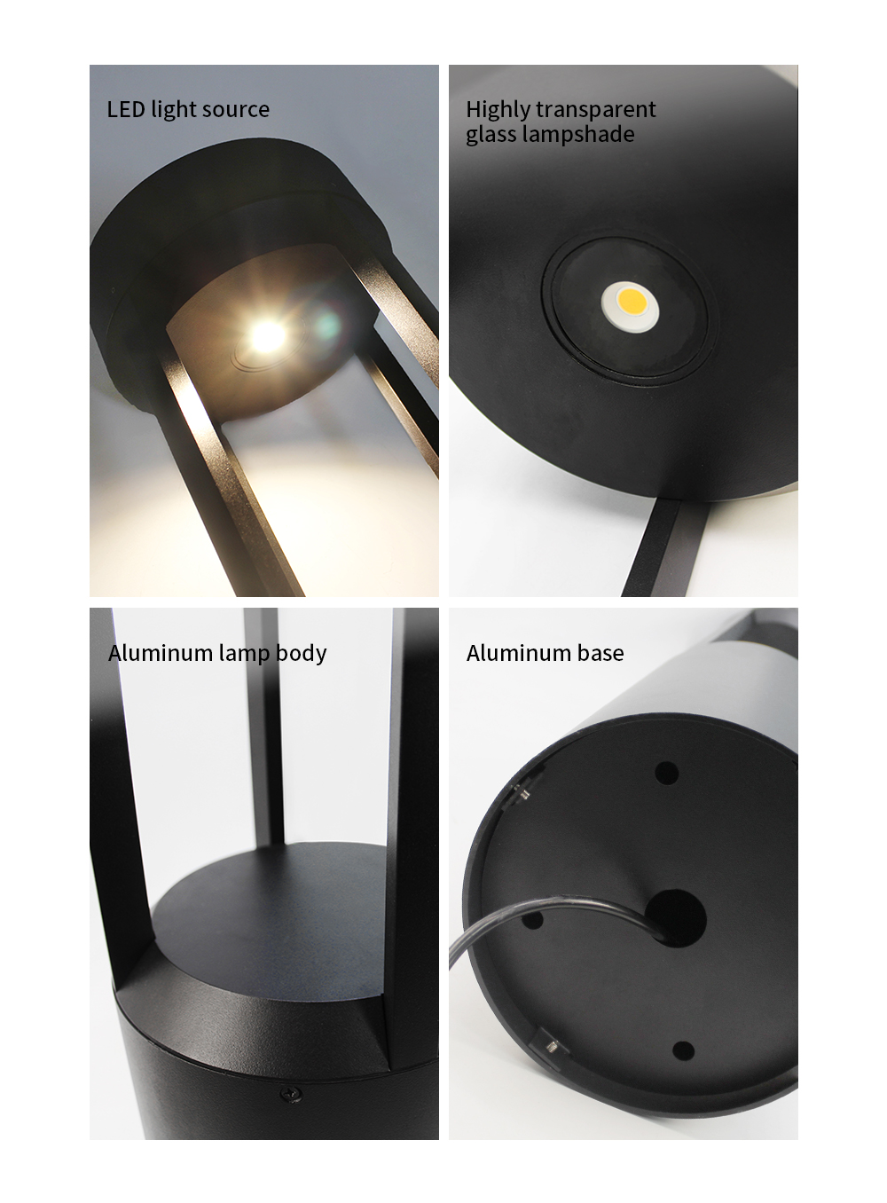 LED Garden Bollard Light