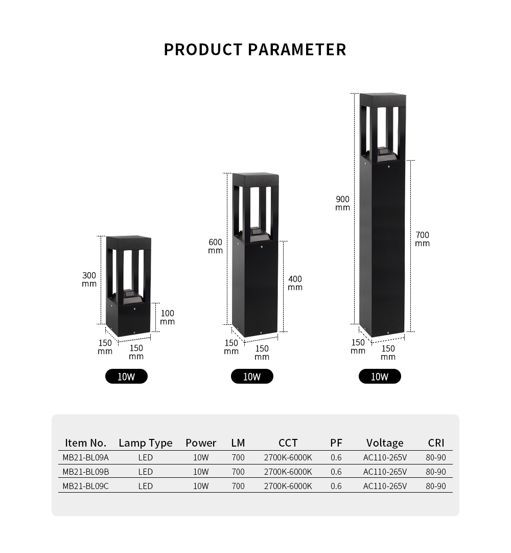 led lawn lamp