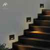 Indoor Outdoor Corridor Recessed Wall Lamps 3W Led Stair Light Aluminum Square Step Lamp