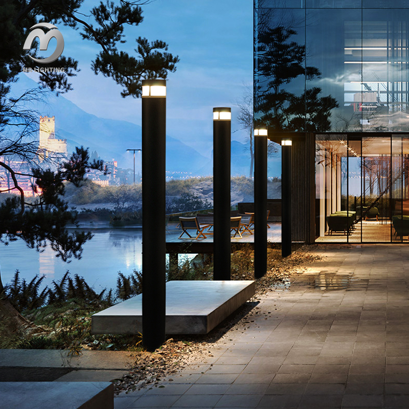 High Pole Garden Lights Outdoor Waterproof Lawn Park Landscape Lighting 20w LED Courtyard Lights