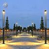 Outdoor Waterproof High Pole Light Park Landscape Villa Yard Garden Lights Led Bollard Lights