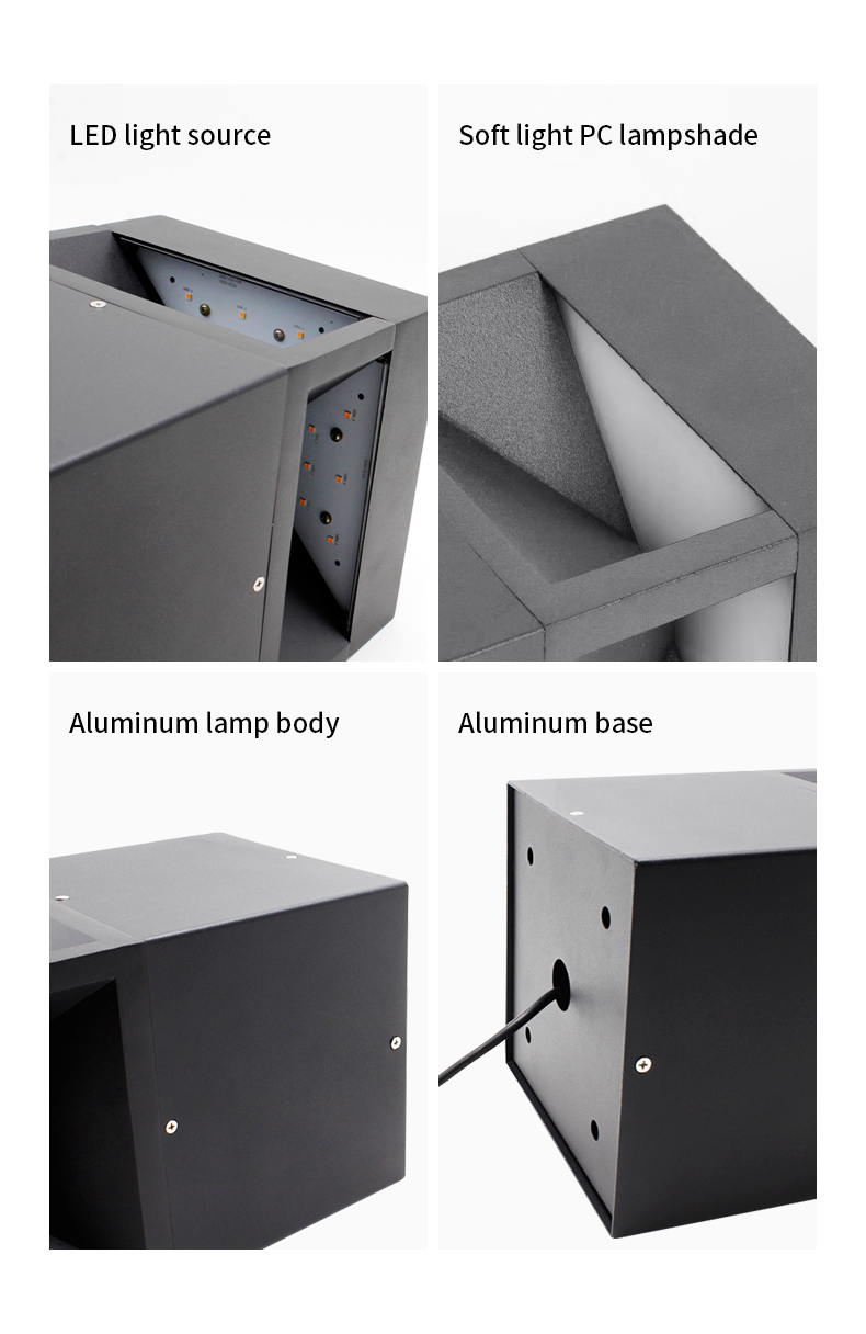 LED Bollard Garden Light