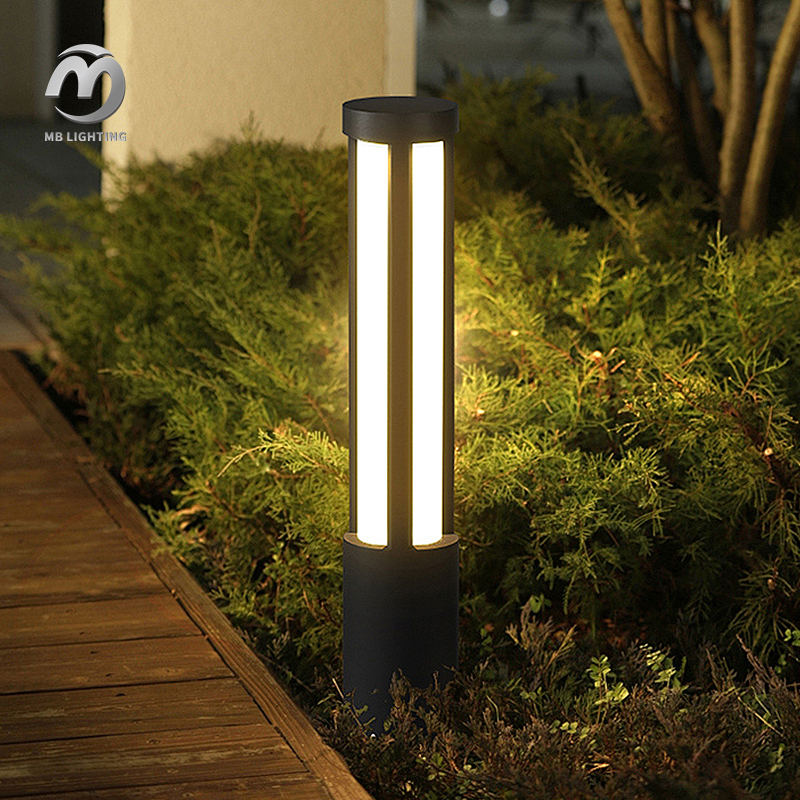 Decorative Landscape Lawn Light Outdoor Garden Post Lights Led Bollard Light