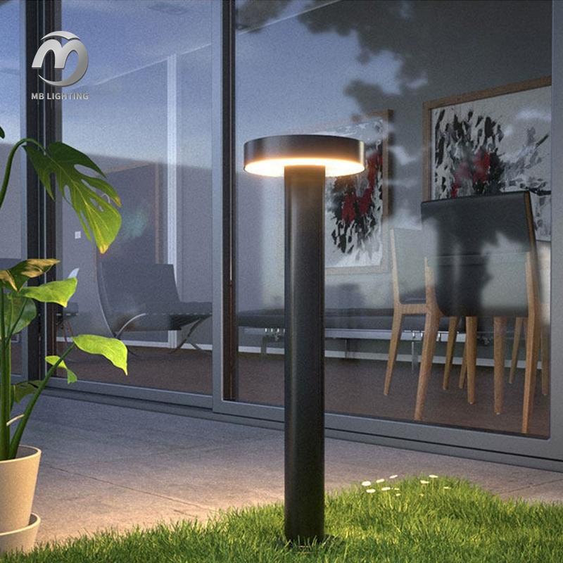 Ip65 Waterproof Lawn Lamps Outdoor Led Landscape Lighting Pathway Light Bollard Garden Light