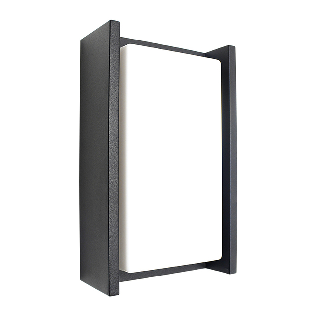Outdoor LED Wall Lamp 12W Waterproof Aluminum Sconce Lamp Modern Balcony Garden Light