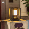 Outdoor Landscape LED Column Lighting Door Courtyard Solar Pillar Light Waterproof Solar Garden Lights
