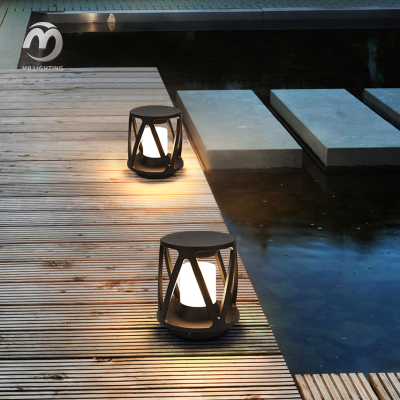 Outdoor Garden Light Villa Landscape Column Light Waterproof 10W Led Gate Pillar Lights