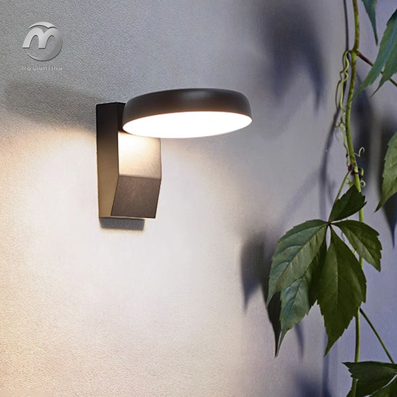 Waterproof Door Lights Outdoor 12W LED Wall Lamp Aluminum Corridor Light