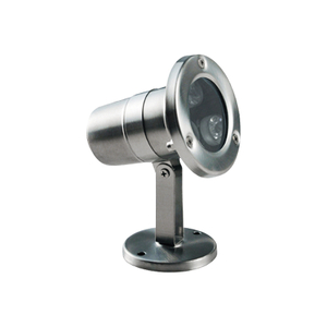 Underwater RGB Fountain Lights Stainless Steel Waterproof Led Underwater Lights Fountain Pond Landscape Spotlight