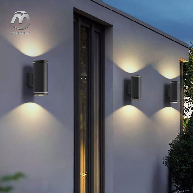 Modern Waterproof Wall Mounted Light Porch Corridor Sconce Lights Outdoor LED Wall Light