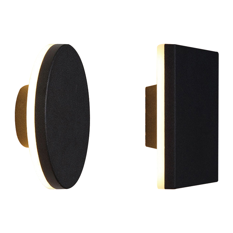 Modern Garden Sconce Lamp Waterproof Outdoor Led Wall Light Corridor Courtyard Lighting