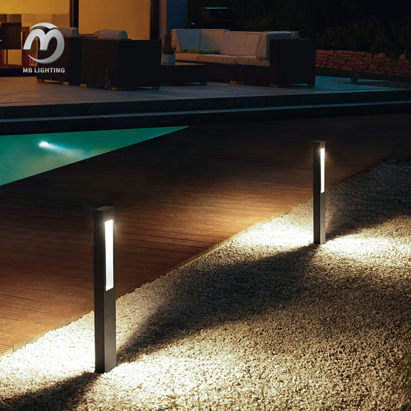 Aluminum Waterproof LED Landscape Light Outdoor Garden Lights Modern Park Lawn Bollard Light