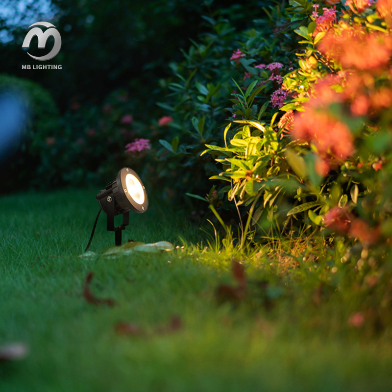 Pathway Garden Led Spot Light Decorative Landscape Lamp Outdoor Waterproof Spike Lights