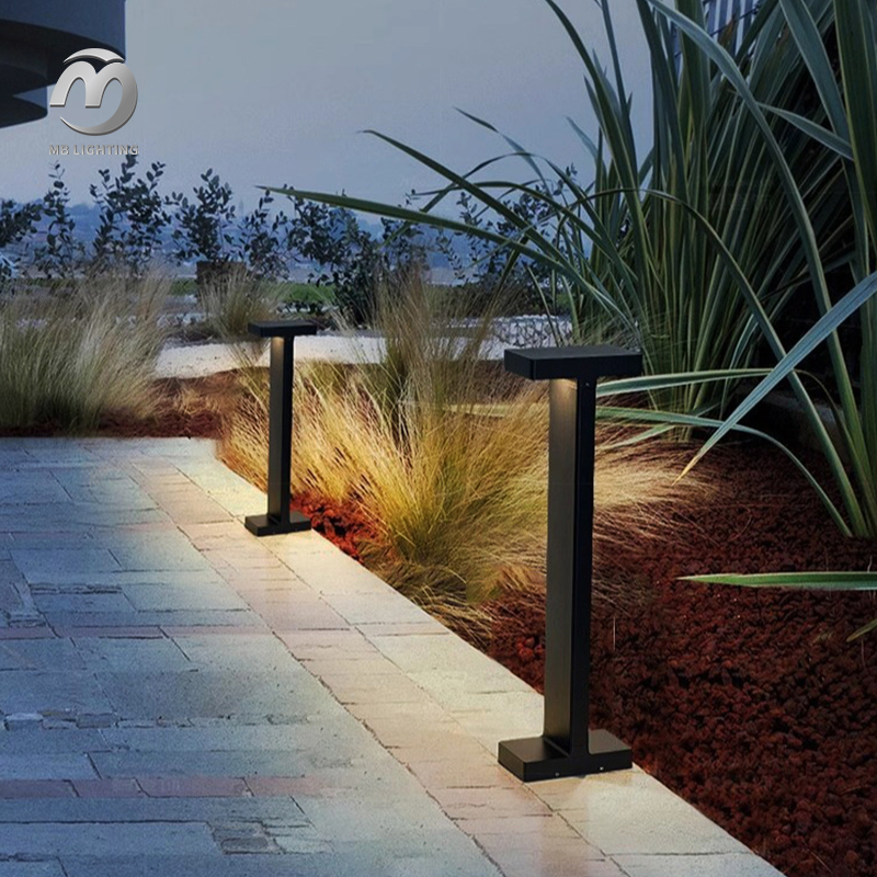 Modern Outdoor Landscape Lights Garden Pathway Lights Waterproof LED Lawn Lamps