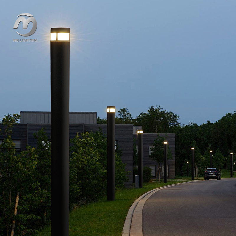 High Pole Garden Lights Outdoor Waterproof Lawn Park Landscape Lighting 20w LED Courtyard Lights