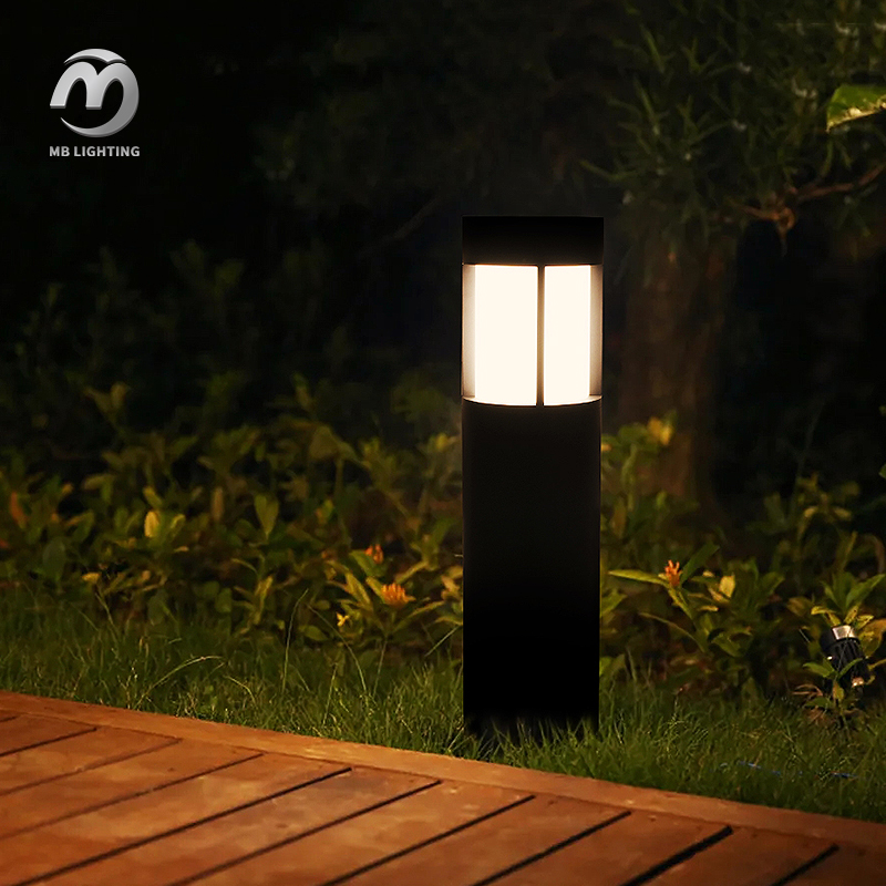 Led Pillar Light Waterproof Decoration Lighting 15W Outdoor Garden Lamp