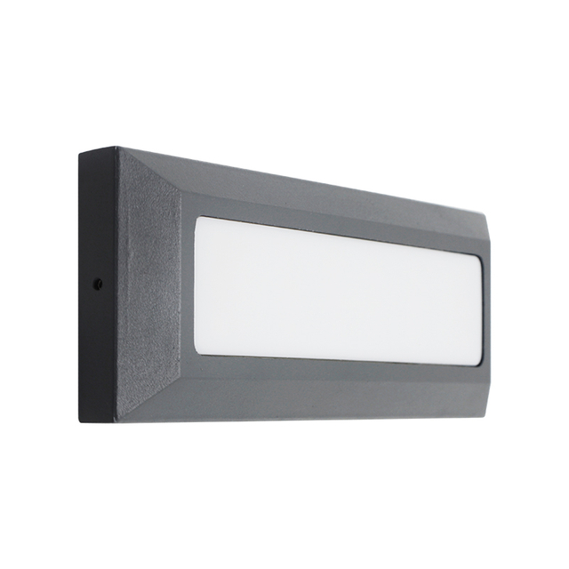 Modern Rectangle Wall Lamp Led Foot Light Outdoor Waterproof Corridor Step Stair Light