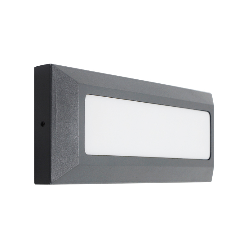Modern Rectangle Wall Lamp Led Foot Light Outdoor Waterproof Corridor Step Stair Light