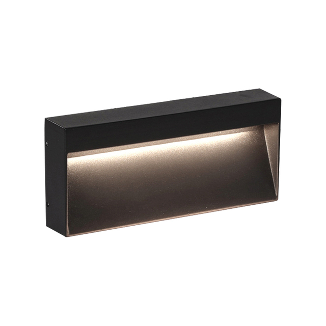 Hotel Footlight 10W Corridor Wall Lighting Led Stair Lamp Outdoor Embedded Aluminum Step Light