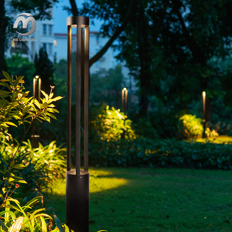 High Pole Garden Lights Outdoor 20W LED Lawn Light Waterproof Park Landscape Lighting