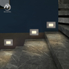 Indoor Outdoor Corner Recessed Wall Light 3w LED Step Light Aluminum Foot Lights