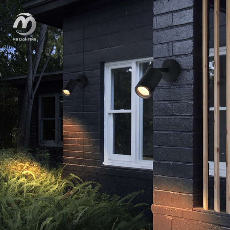 10w GU10 IP65 Outdoor Lighting Spike Tree Light Aluminum Landscape Lamp Led Spot Light Waterproof Wall Light