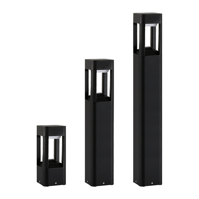 Waterproof Lawn Lights Landscape Pathway Garden Path Light Outdoor Led Solar Garden Bollard Light