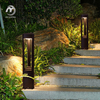 Aluminum COB Garden Light Outdoor Lawn Lamp Waterproof LED Landscape Bollard Lights For Courtyard