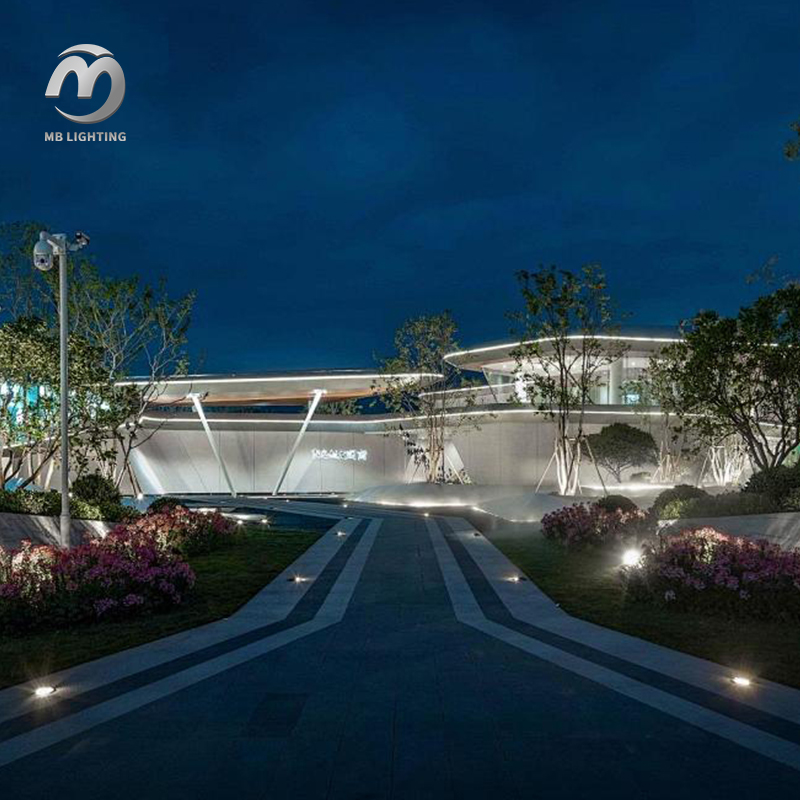 Waterproof Small Inground Mini Deck Light Landscape Led Underground Light Stainless Steel Buried Light