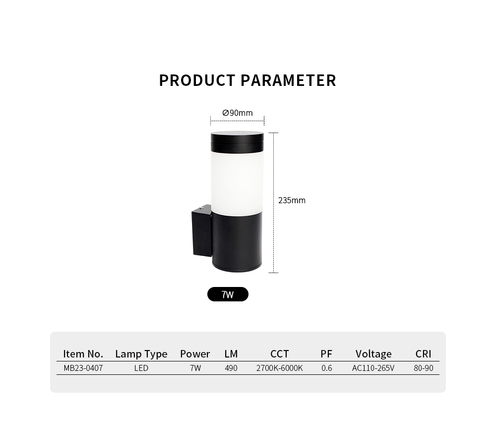 Wall Mounted Light