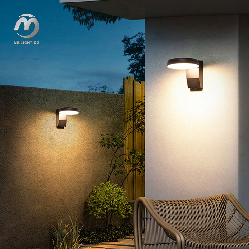 Waterproof Door Lights Outdoor 12W LED Wall Lamp Aluminum Corridor Light